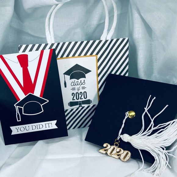 Titanium Stainless Steel Better Late Than Never 2020 Congrats Grad Gift Set - Picture 3 of 7